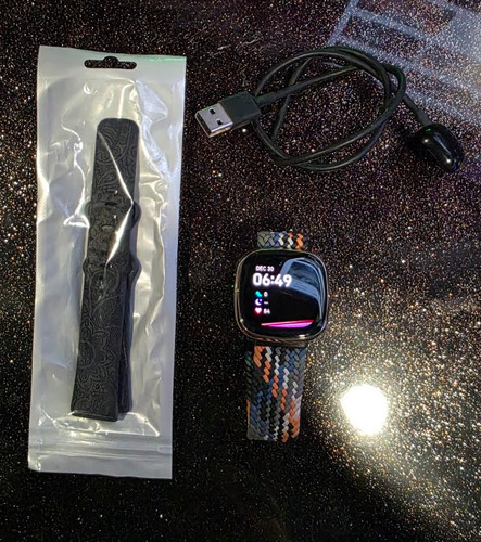 Fitbit sense smartwatch w - -, w/