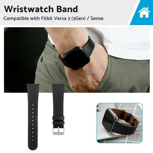 Leather watch band strap - watch,